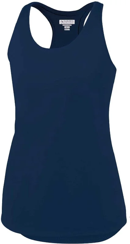 Augusta 2434 Ladies Sojourner Tank - Navy