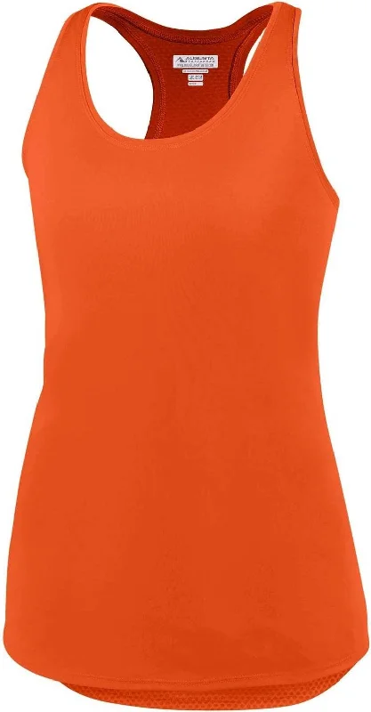 Augusta 2434 Ladies Sojourner Tank - Orange