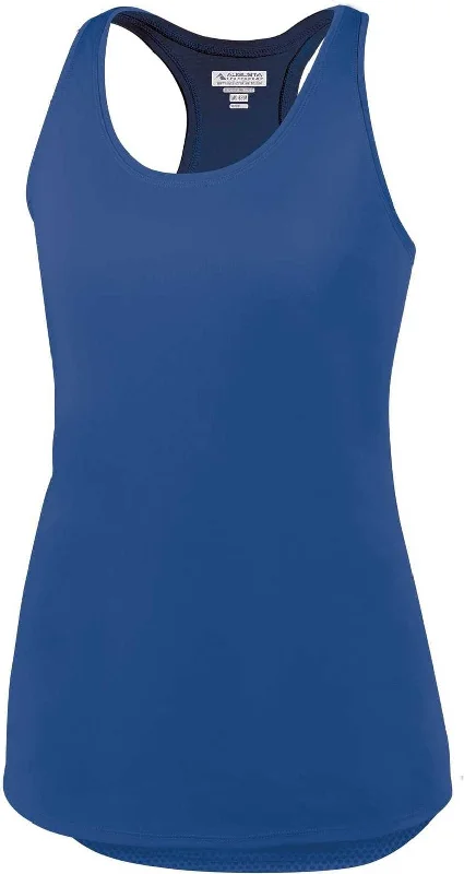 Augusta 2434 Ladies Sojourner Tank - Royal