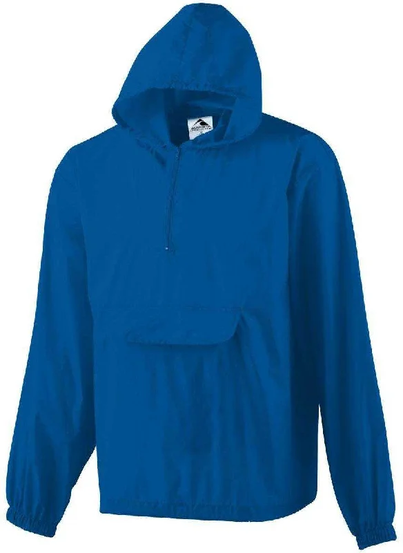 Augusta 3130 Pullover Jacket In A Pocket - Royal