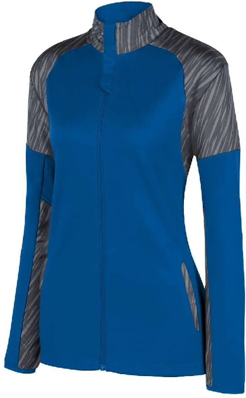 Augusta 3627 Ladies Breaker Jacket - Royal Slate