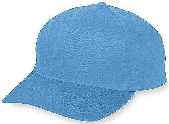 Augusta 6204 Six-Panel Cotton Twill Low-Profile Cap - Columbia Blue