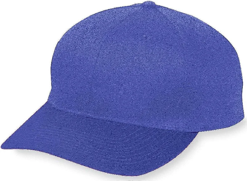 Augusta 6204 Six-Panel Cotton Twill Low-Profile Cap - Purple