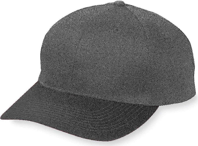 Augusta 6206 Six-Panel Cotton Twill Low-Profile Cap - Youth - Black