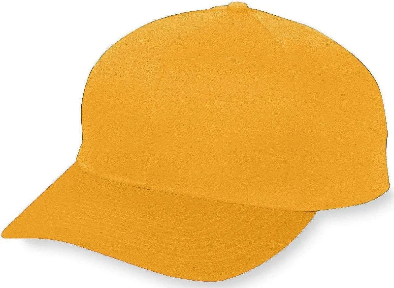 Augusta 6206 Six-Panel Cotton Twill Low-Profile Cap - Youth - Gold