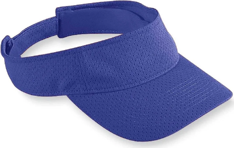 Augusta 6228 Athletic Mesh Visor - Youth - Purple