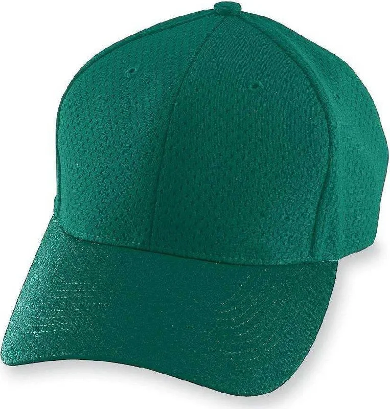 Augusta 6235 Athletic Mesh Cap - Dark Green