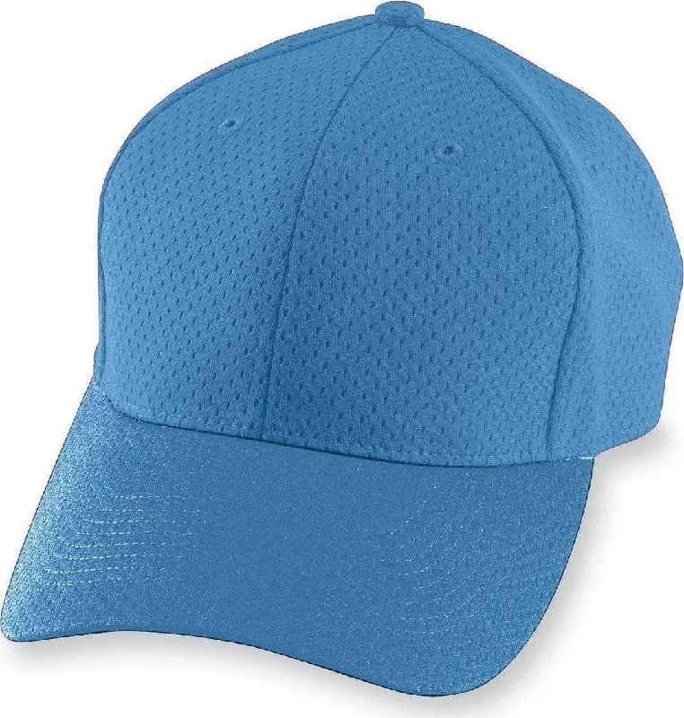 Augusta 6236 Athletic Mesh Cap - Youth - Columbia Blue