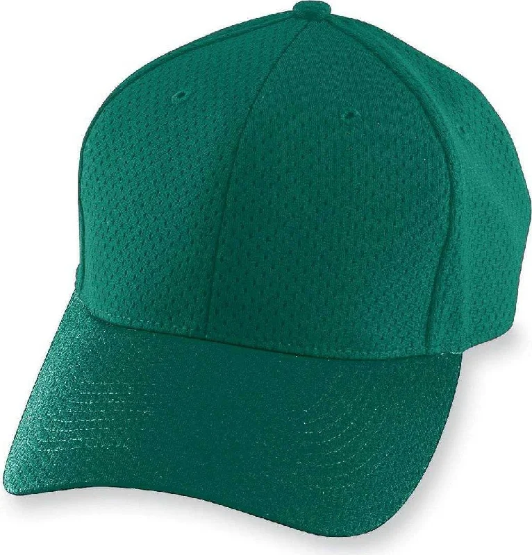 Augusta 6236 Athletic Mesh Cap - Youth - Dark Green