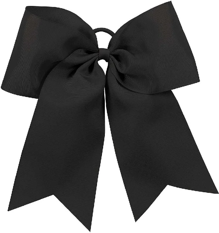 Augusta 6701 Cheer Hair Bow - Black