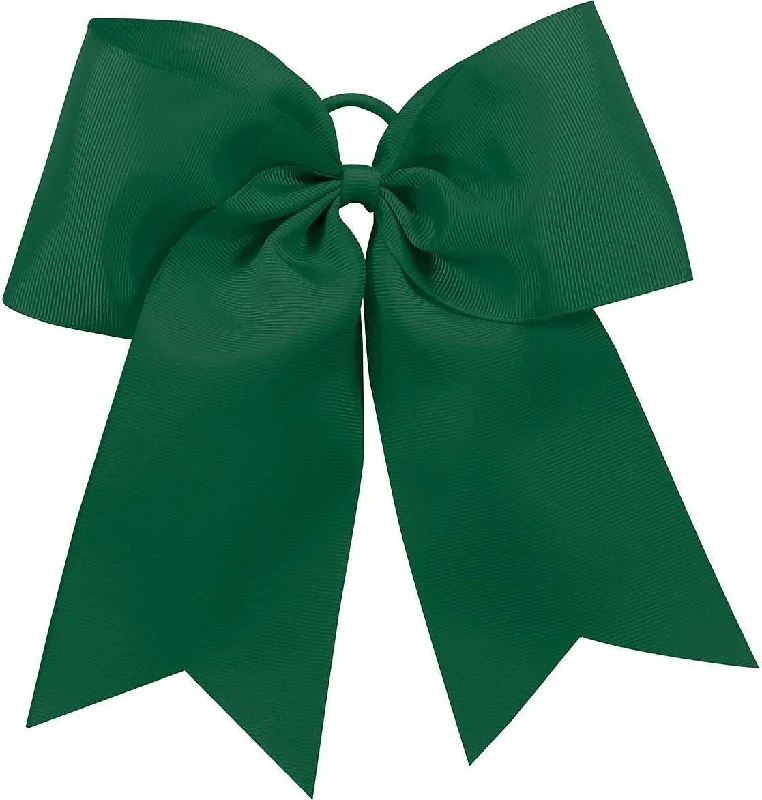 Augusta 6701 Cheer Hair Bow - Dark Green