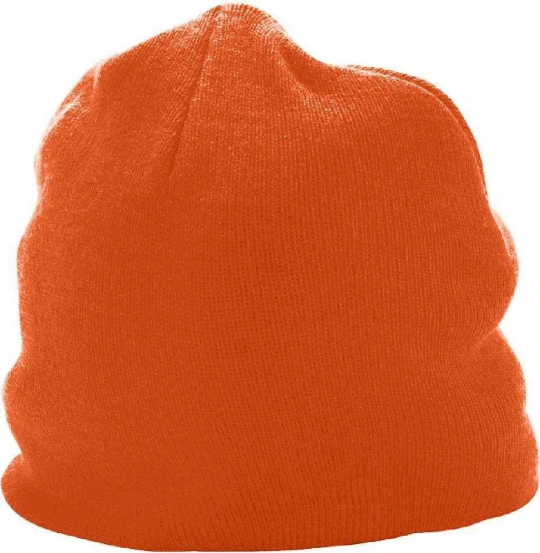 Augusta 6815 Knit Beanie - Orange