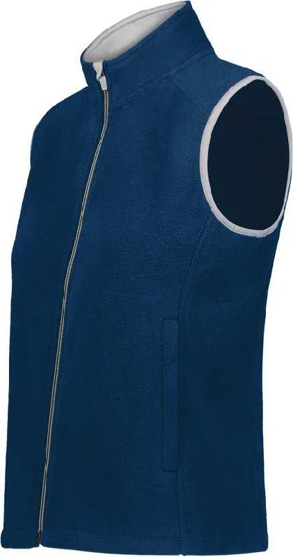 Augusta 6854 Ladies Chill Fleece Vest 2.0 - Navy