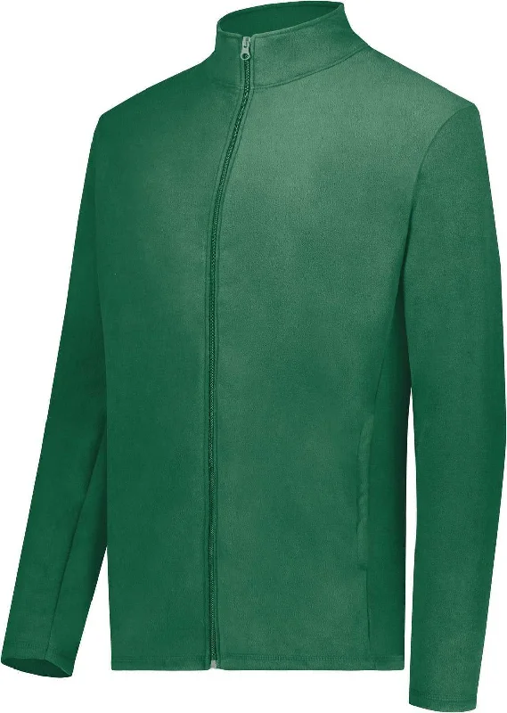 Augusta 6861 Micro-Lite Fleece Full Zip Jacket - Dark Green