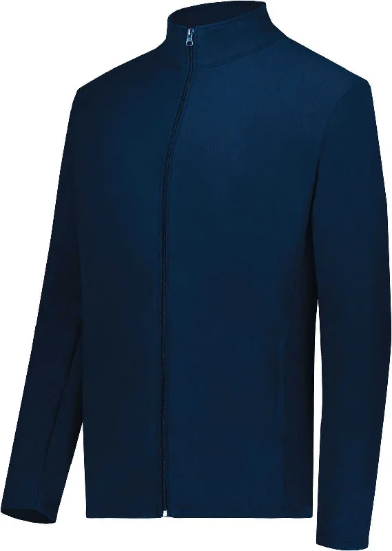 Augusta 6861 Micro-Lite Fleece Full Zip Jacket - Navy