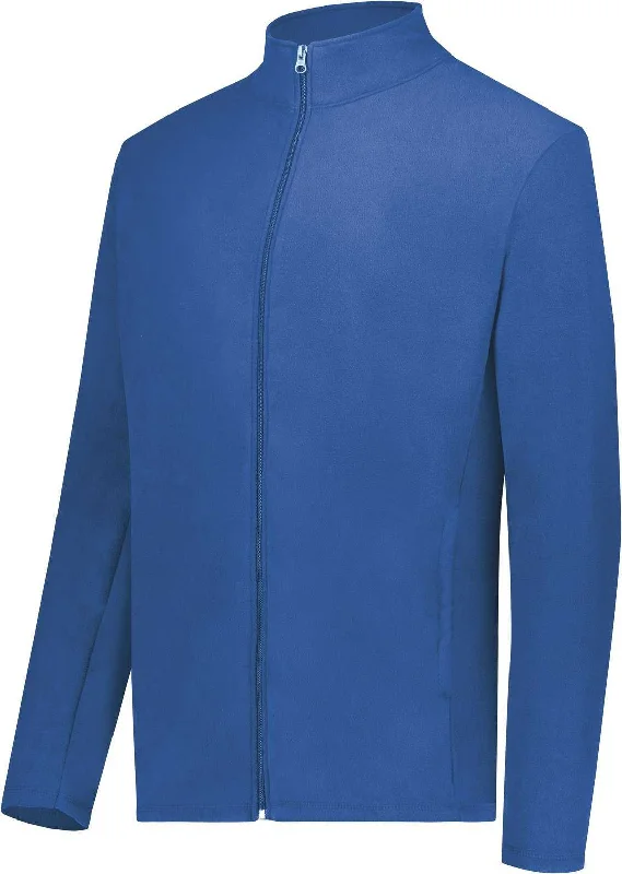 Augusta 6861 Micro-Lite Fleece Full Zip Jacket - Royal