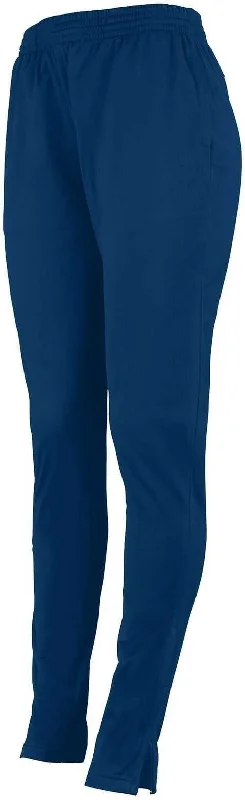 Augusta 7733 Ladies Tapered Leg Pant - Navy