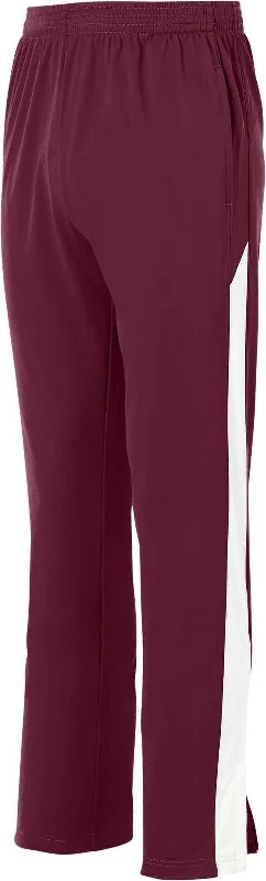 Augusta 7760 Medalist Pant 2.0 - Maroon White