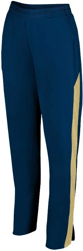 Augusta 7762 Ladies Medalist Pant 2.0 - Navy Vegas Gold