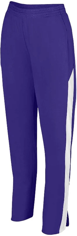 Augusta 7762 Ladies Medalist Pant 2.0 - Purple White