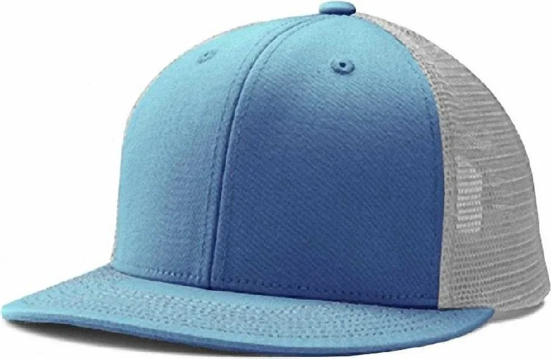 Champro HC5 Performance Trucker Snapback - Light Blue White Light Blue