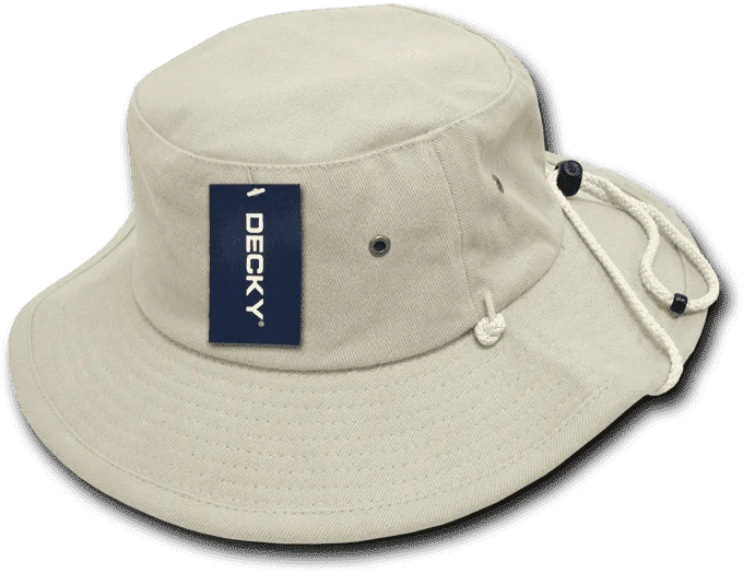 Decky 510 Aussie Hat Plain - Stone