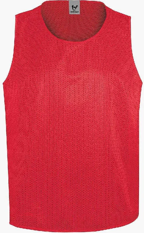 High Five 321001 Youth Scrimmage Vest  - Scarlet