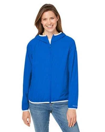 Nautica N17927 Ladies' Stillwater Windbreaker Jacket - Royal