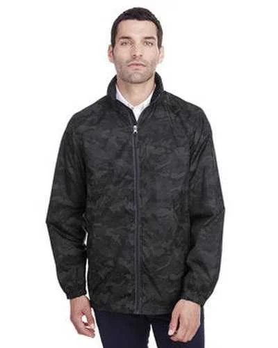 North End NE711 Men's Rotate Reflective Jacket - Black Carbon