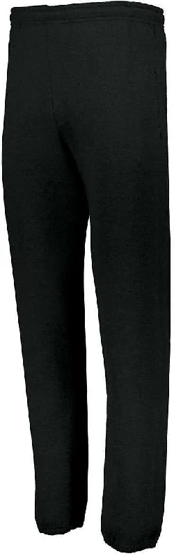 Russell 029HBM Dri-Power Closed Bottom Pocket Sweatpants - Black