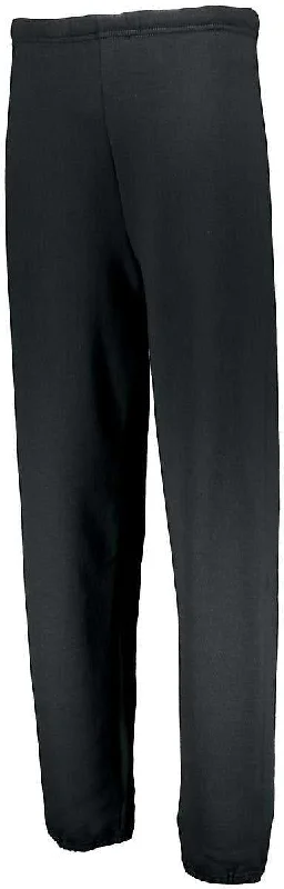 Russell 696HBM Dri-Power  Closed Bottom Sweatpants - Black