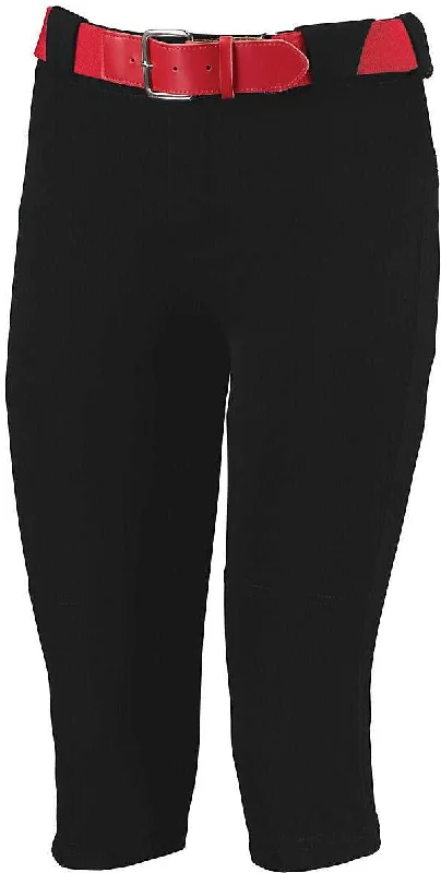 Russell 7S3DBG Girls Low Rise Knicker Length Pant - Black