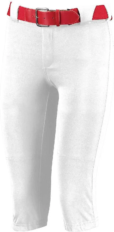 Russell 7S3DBG Girls Low Rise Knicker Length Pant - White