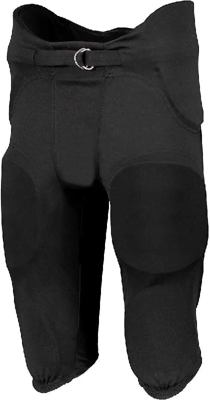 Russell F25PFM Integrated 7-Piece Pad Pant - Black