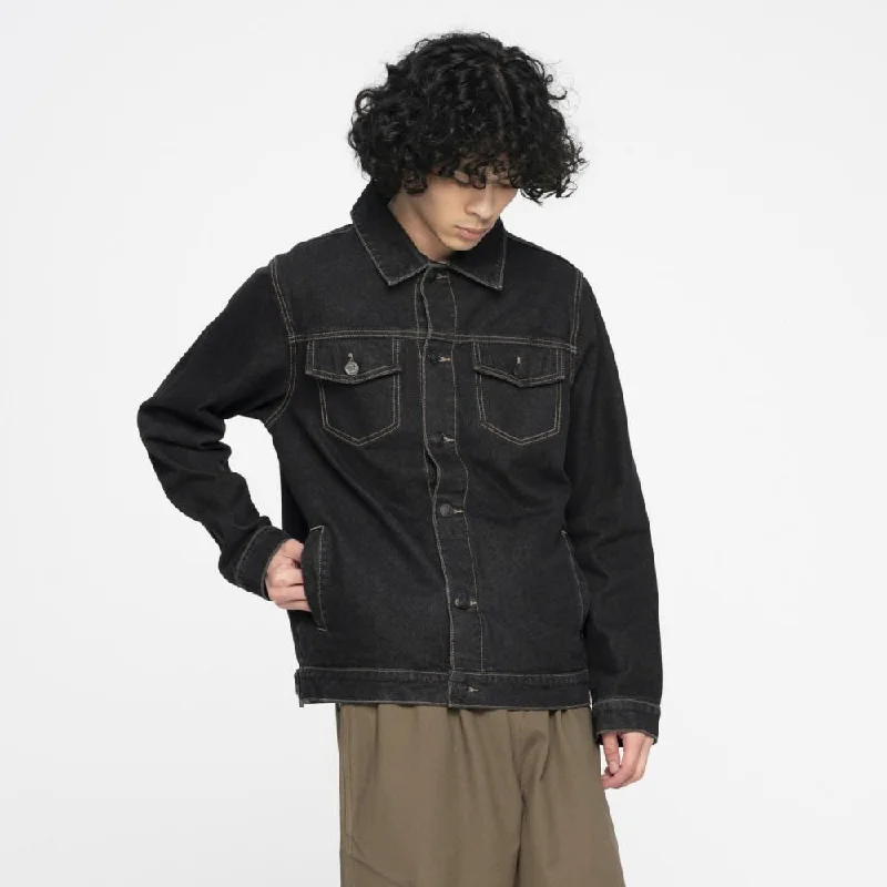 Santa Cruz Jacket Dark Moon Dot Jacket - Black Denim