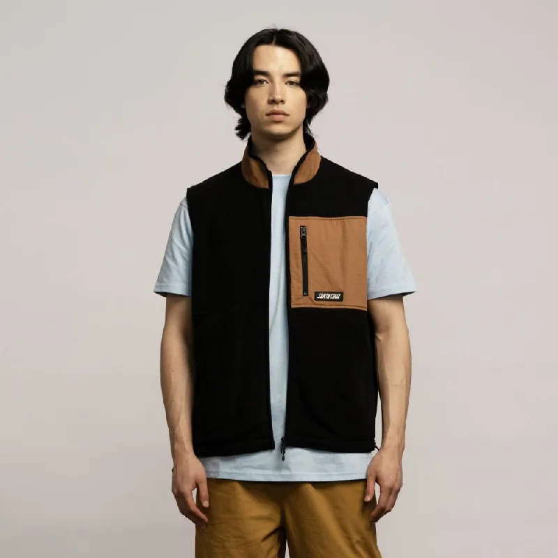 Santa Cruz Jacket Darwin Vest - Black