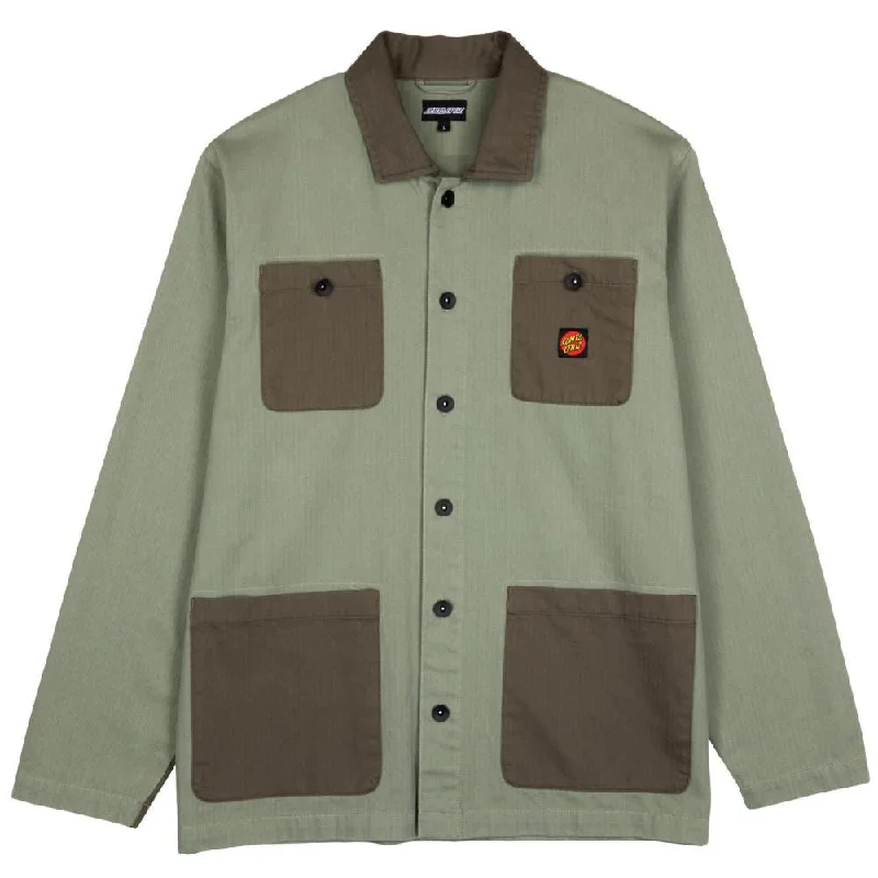 Santa Cruz Jacket Watkins Jacket - Sage / Brown