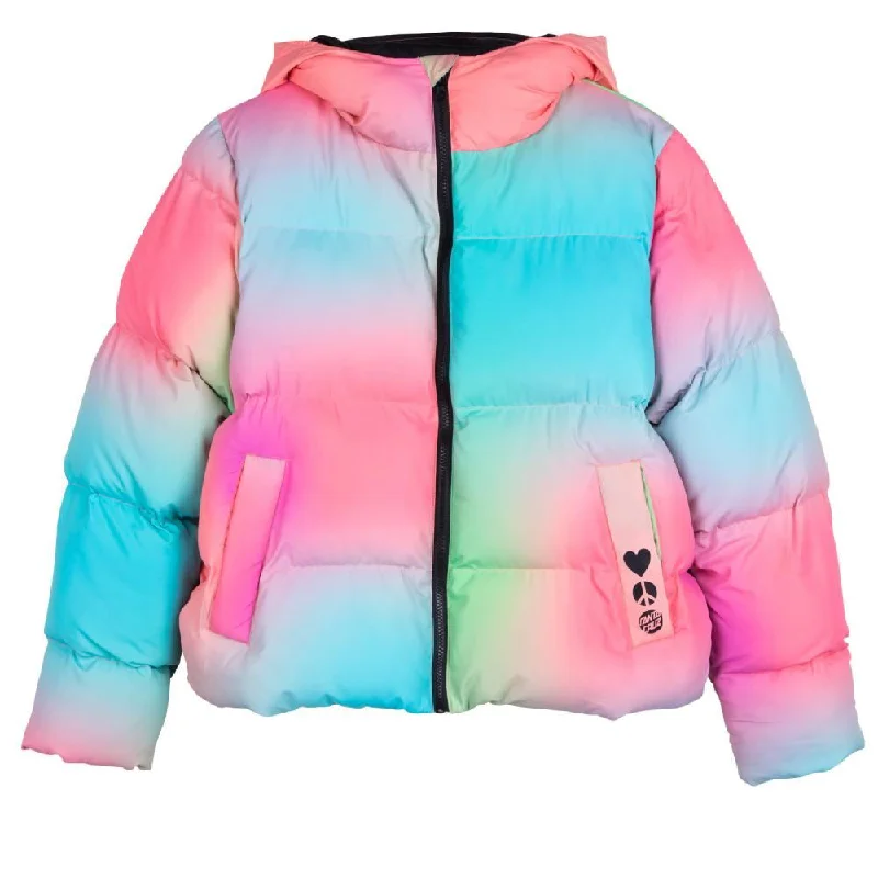 Santa Cruz Womens Jacket Glow Quilted Jacket - All Over Print