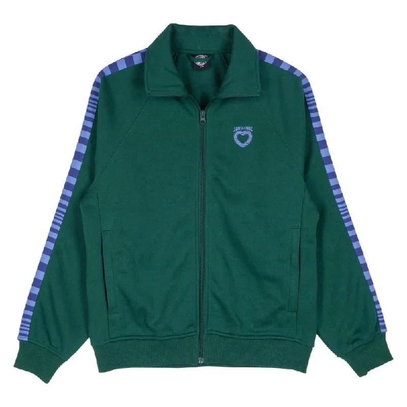 Santa Cruz Womens Jacket Oregon Track Top - Emerald