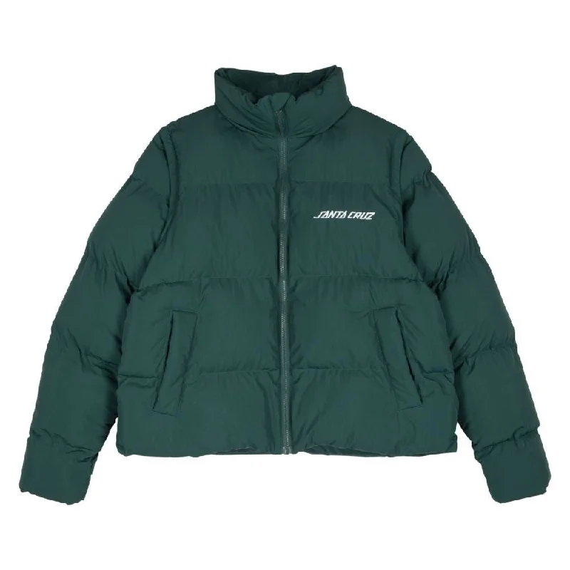 Santa Cruz Womens Jacket Strip 2 in 1 Quilted - Emerald