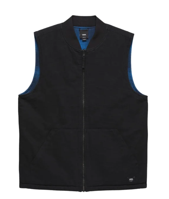 Talbot Vest | Black/True Blue