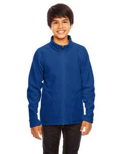 Team 365 TT90Y Youth Campus Microfleece Jacket - Sport Royal