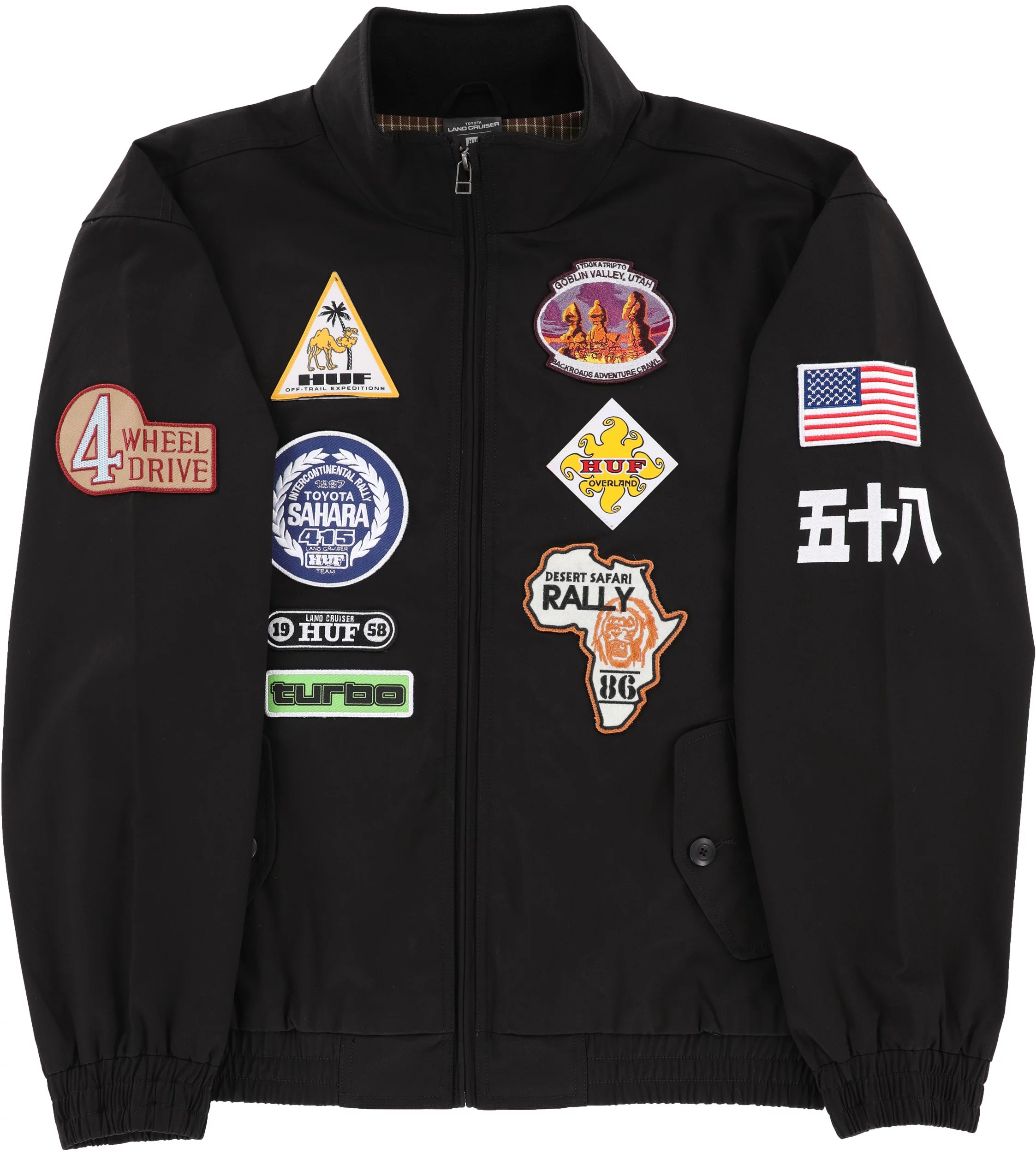 Toyota Land Cruiser Overland Touring Jacket | Black