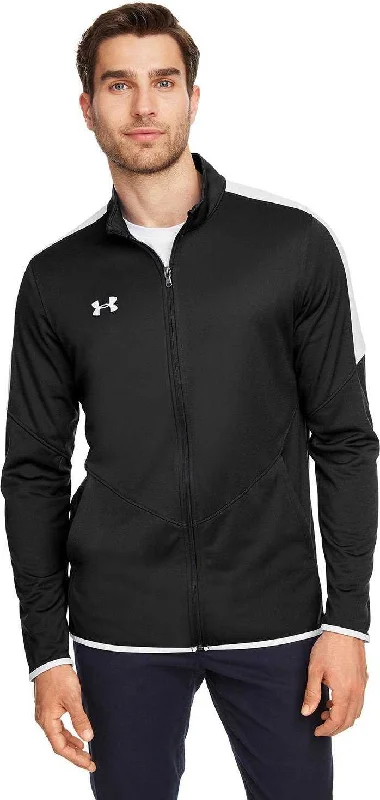 Under Armour 1326761 Men's Rival Knit Jacket - Black