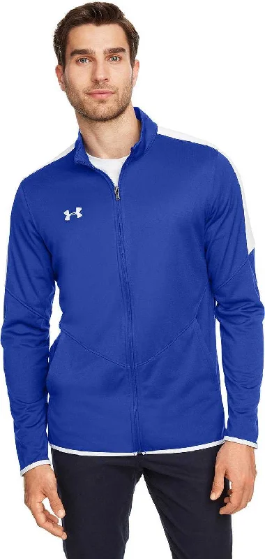 Under Armour 1326761 Men's Rival Knit Jacket - Royal