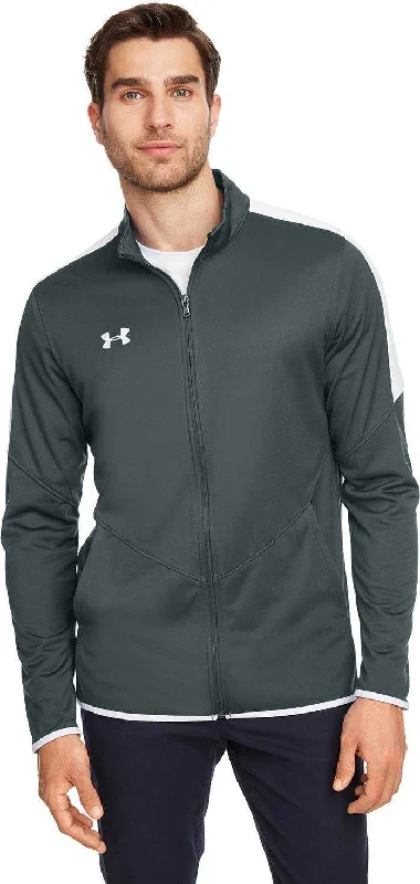 Under Armour 1326761 Men's Rival Knit Jacket - Stealth Gray