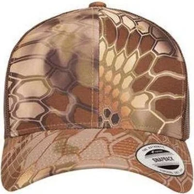 Yupoong 6606KR Kryptek Retro Trucker Cap - Kryptek Hghlandr